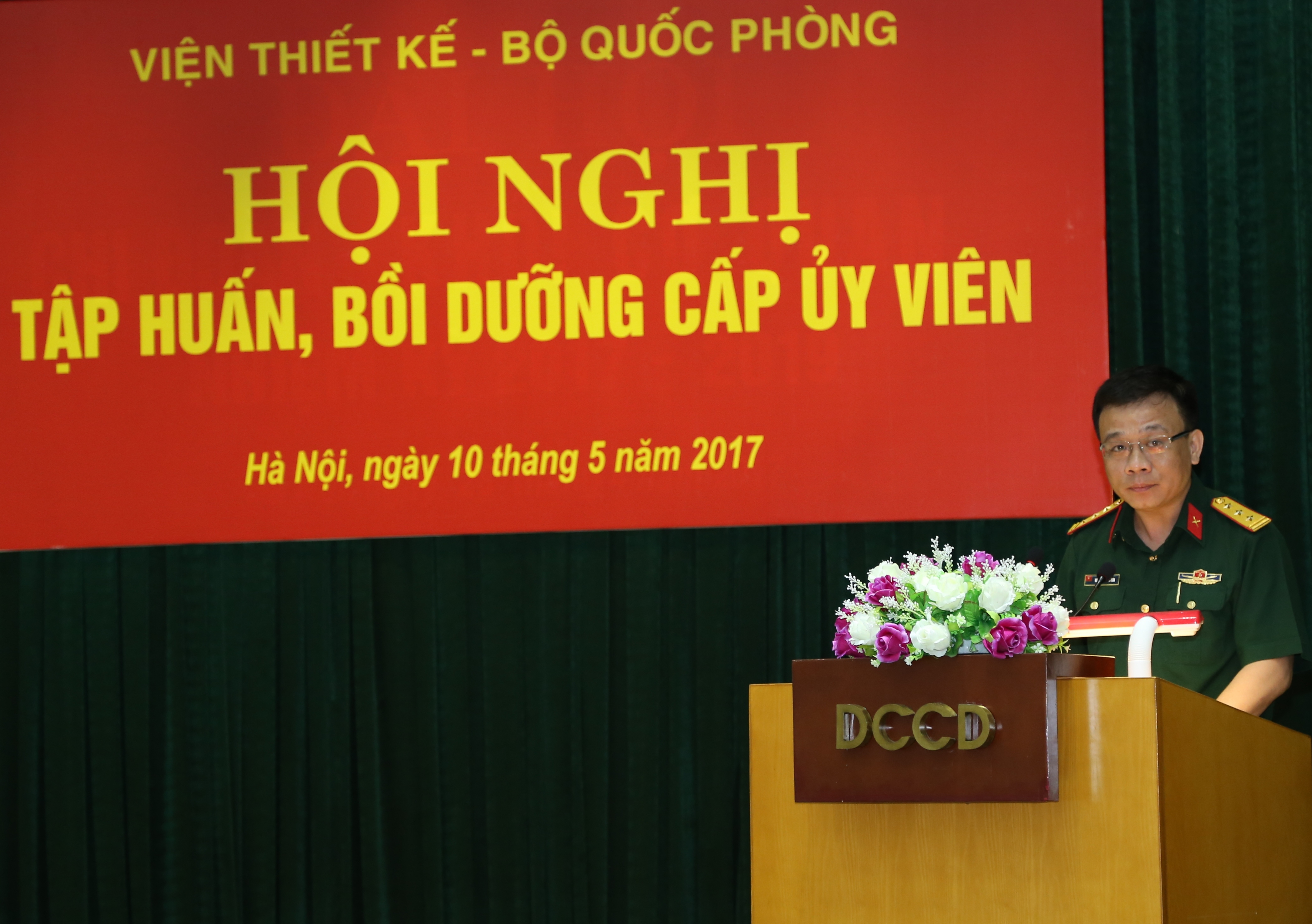 Viện Thiết kế - Bộ Quốc phòng tập huấn nghiệp vụ công tác tổ chức xây dựng Đảng